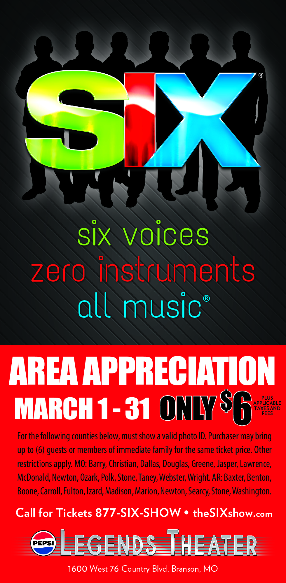area appreciation poster for March first through the 31st for 2024